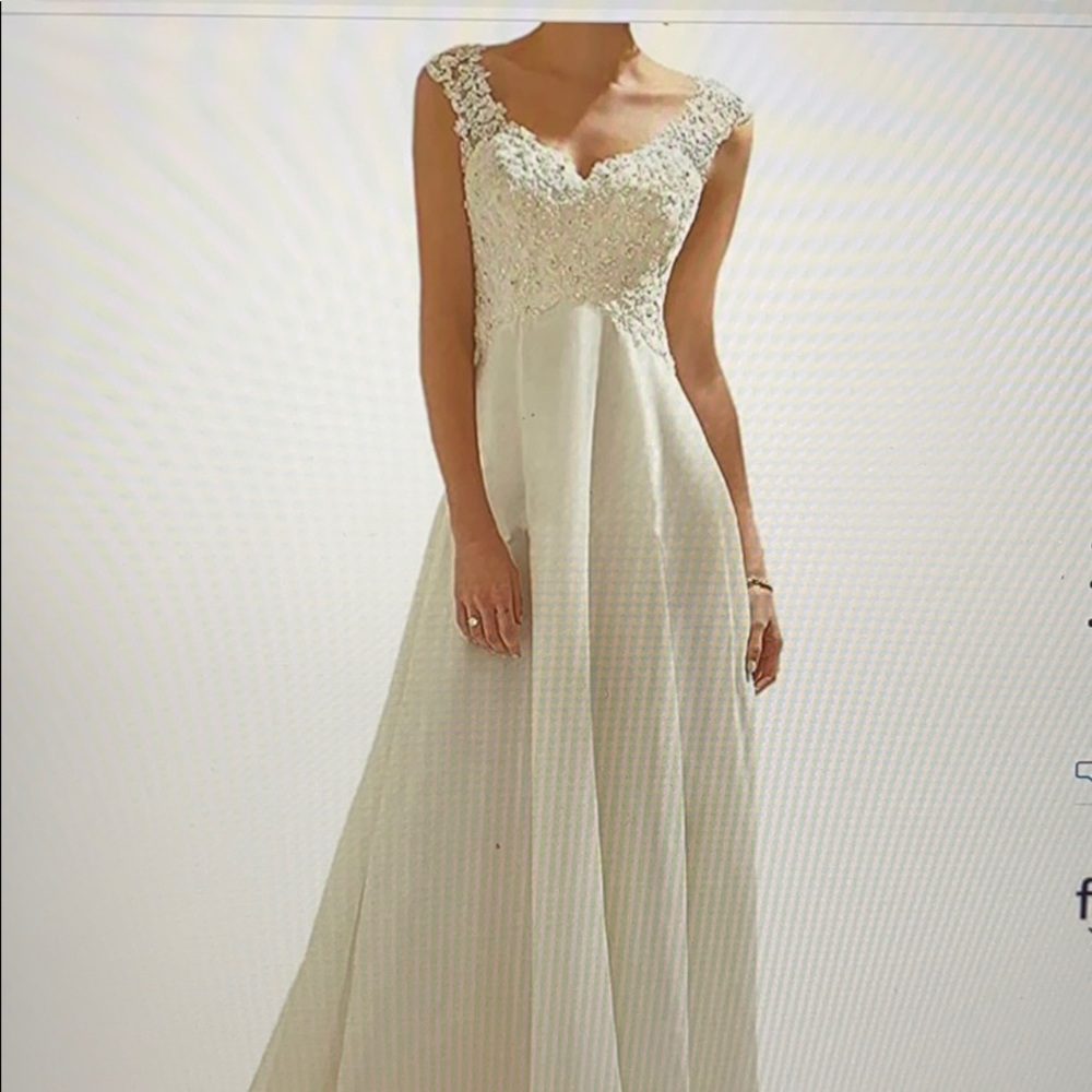 Luokadress Women’s V-neck Sleeveless Wedding D.